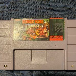 Donkey Kong country for snes
